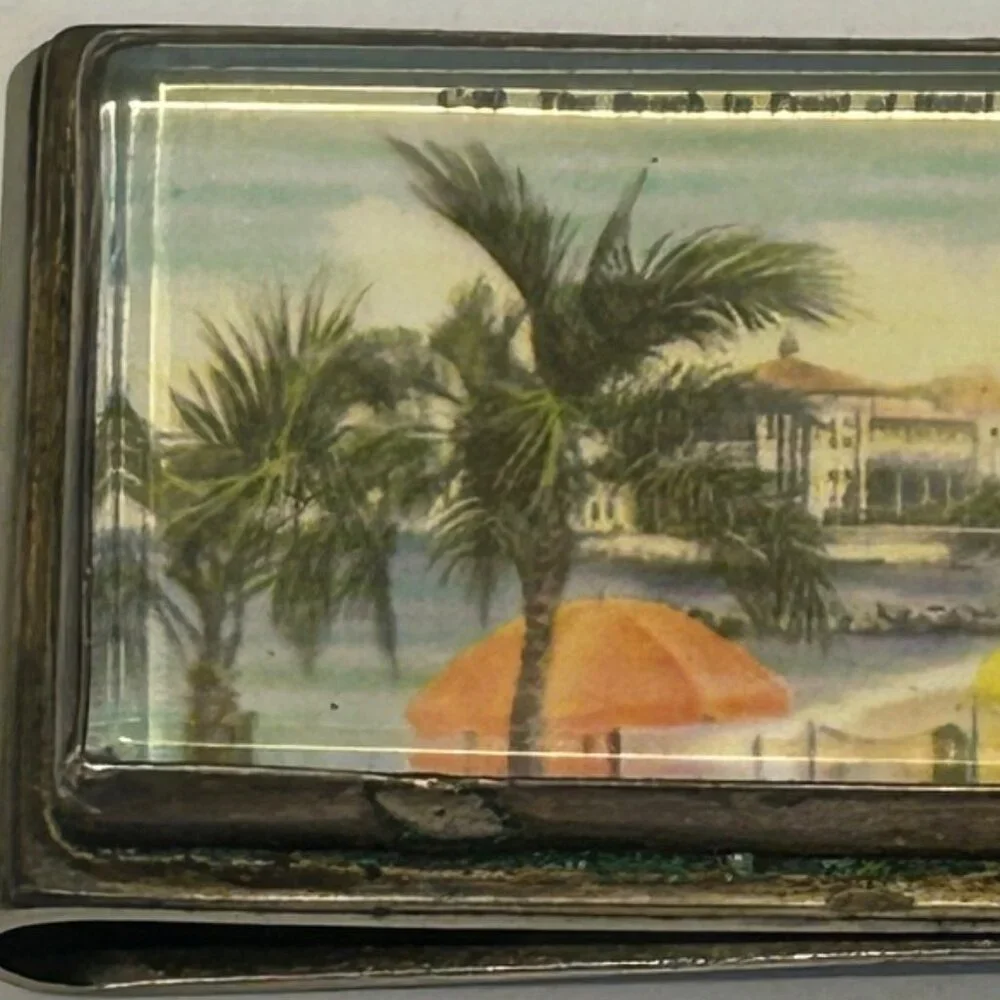 Catalina Island Mini Money Clip Small VINTAGE